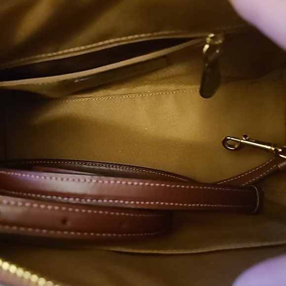 Coach Rowan Satchel Bag With Heart Floral Print - Picture 7 of 10